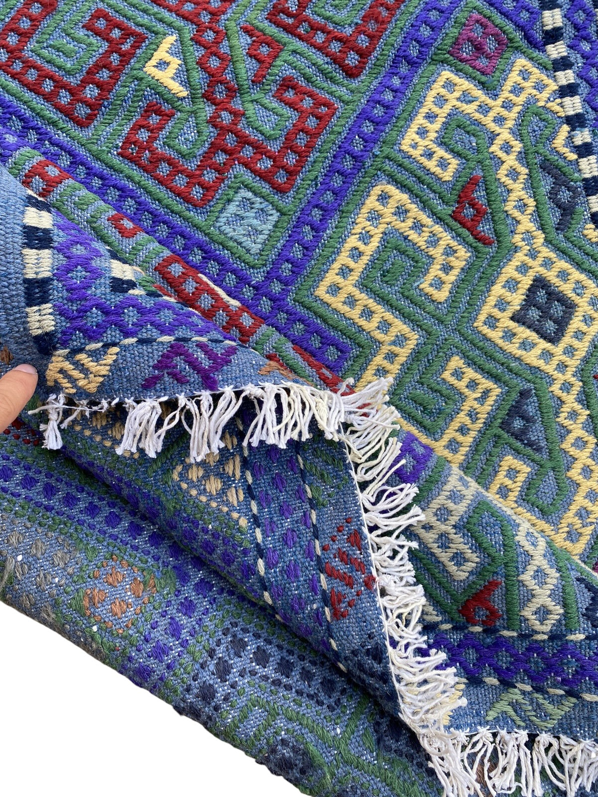 Handmade Afghan Kuchi Design Kilim Rug 153 CM x 98 CM SK#276