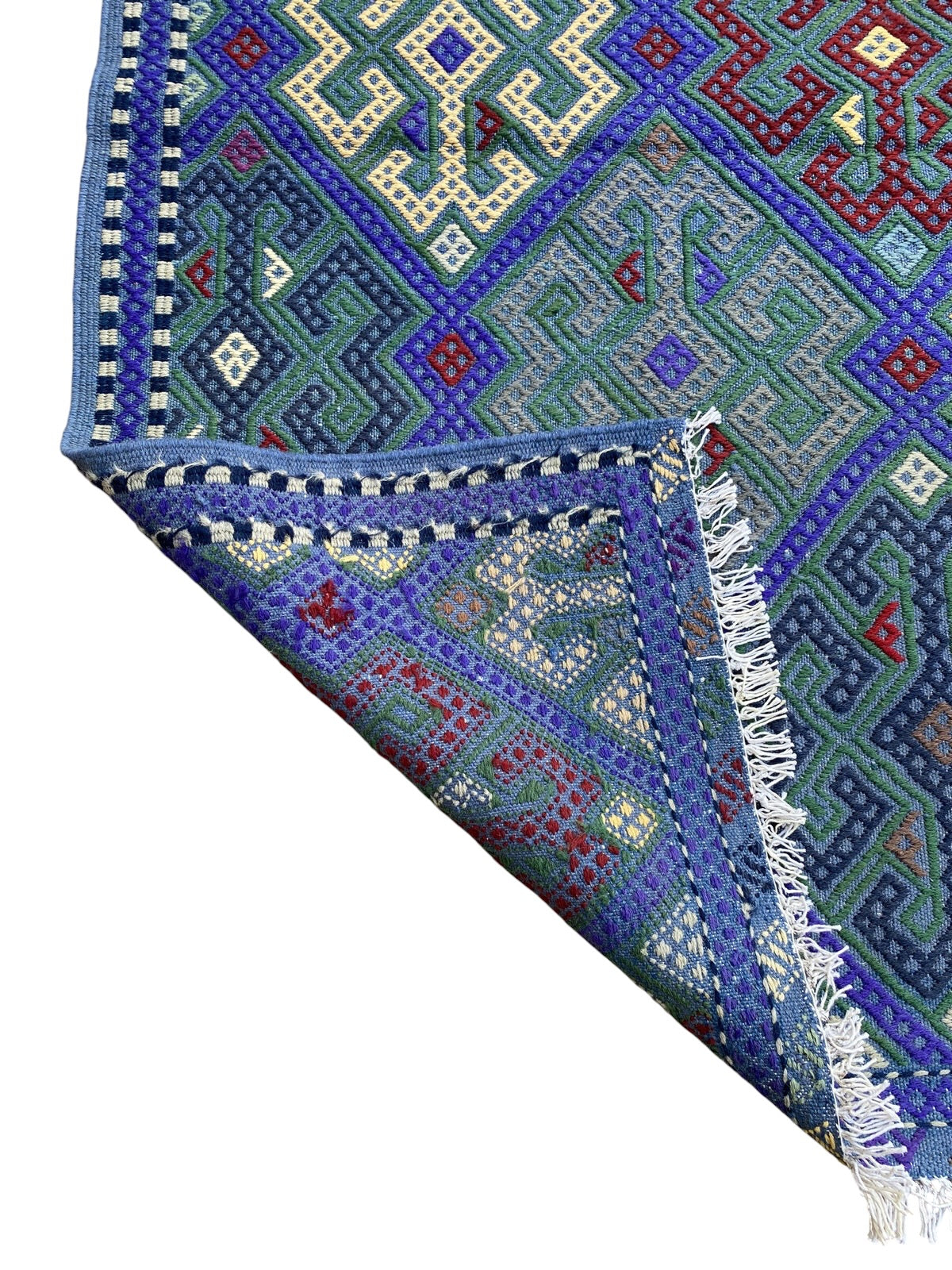 Handmade Afghan Kuchi Design Kilim Rug 153 CM x 98 CM SK#276