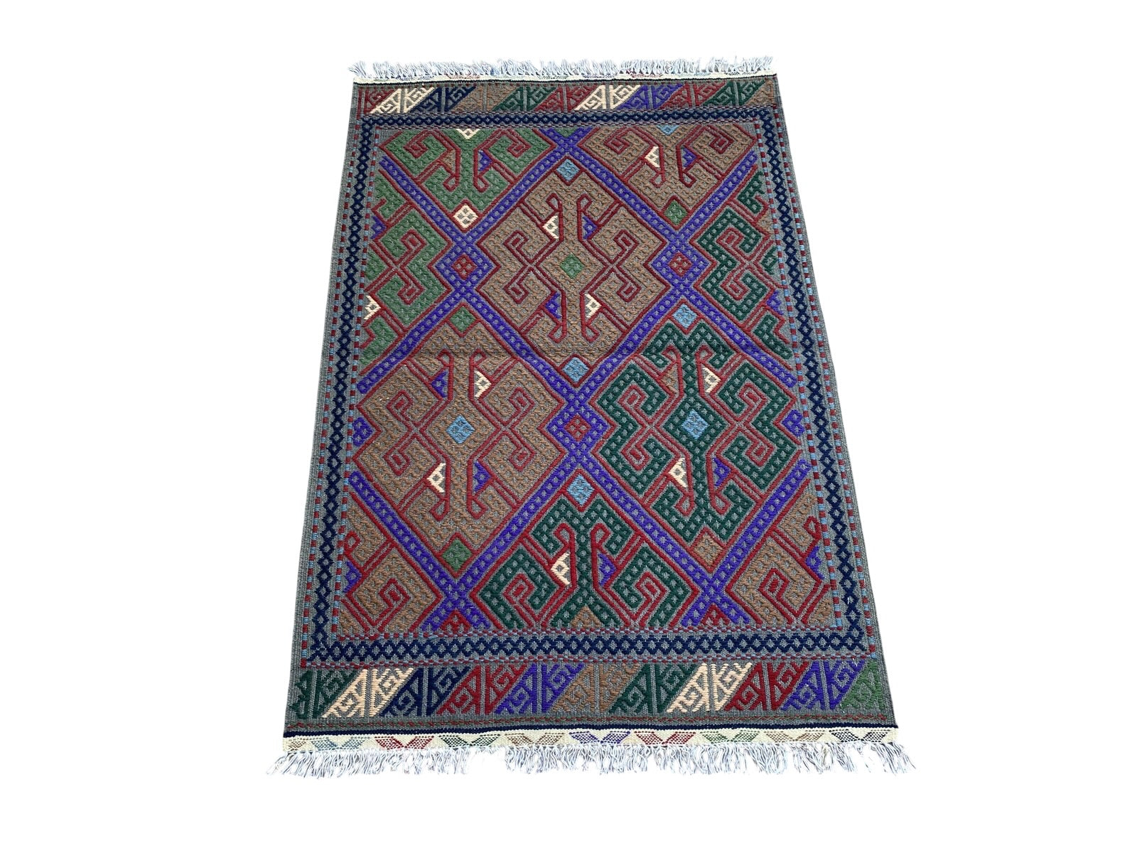 Handmade Afghan Kuchi Design Kilim Rug 120 CM x 80 CM SK#284