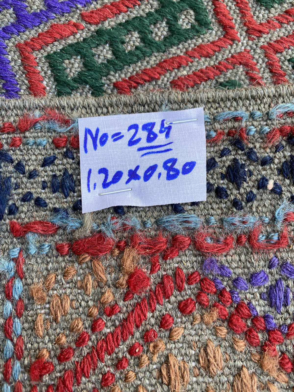 Handmade Afghan Kuchi Design Kilim Rug 120 CM x 80 CM SK#284