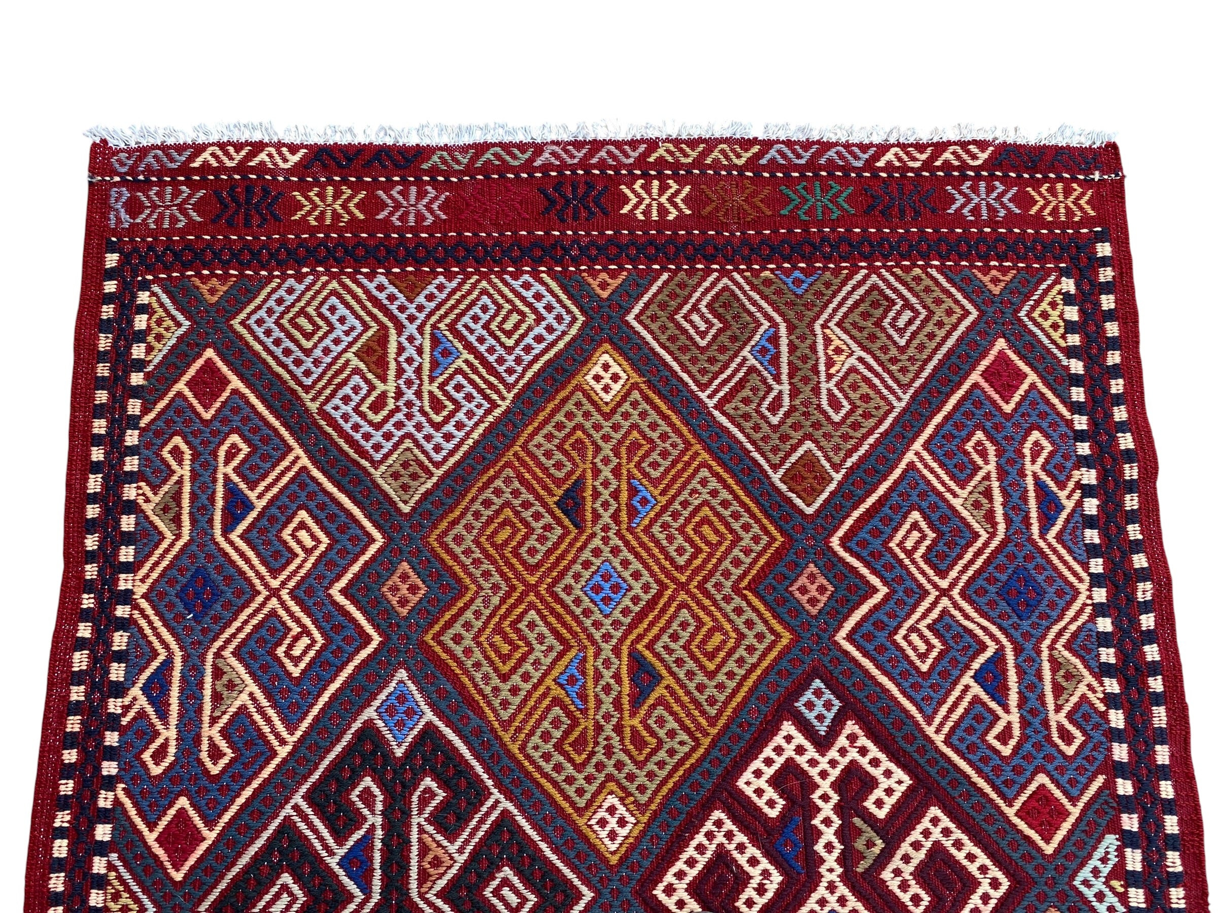 Handmade Afghan Kuchi Design Kilim Rug 151 CM x 100 CM SK#279