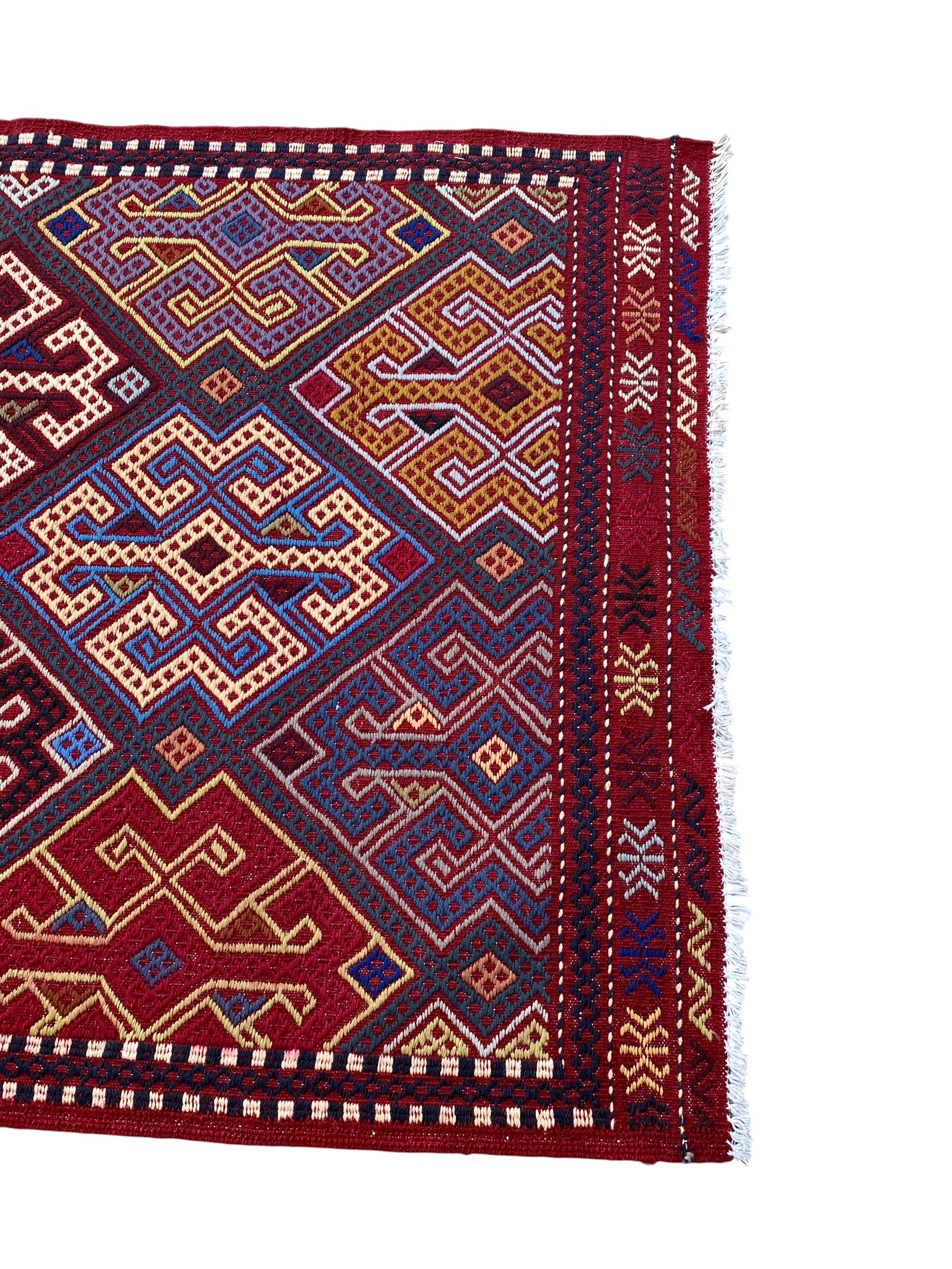 Handmade Afghan Kuchi Design Kilim Rug 151 CM x 100 CM SK#279