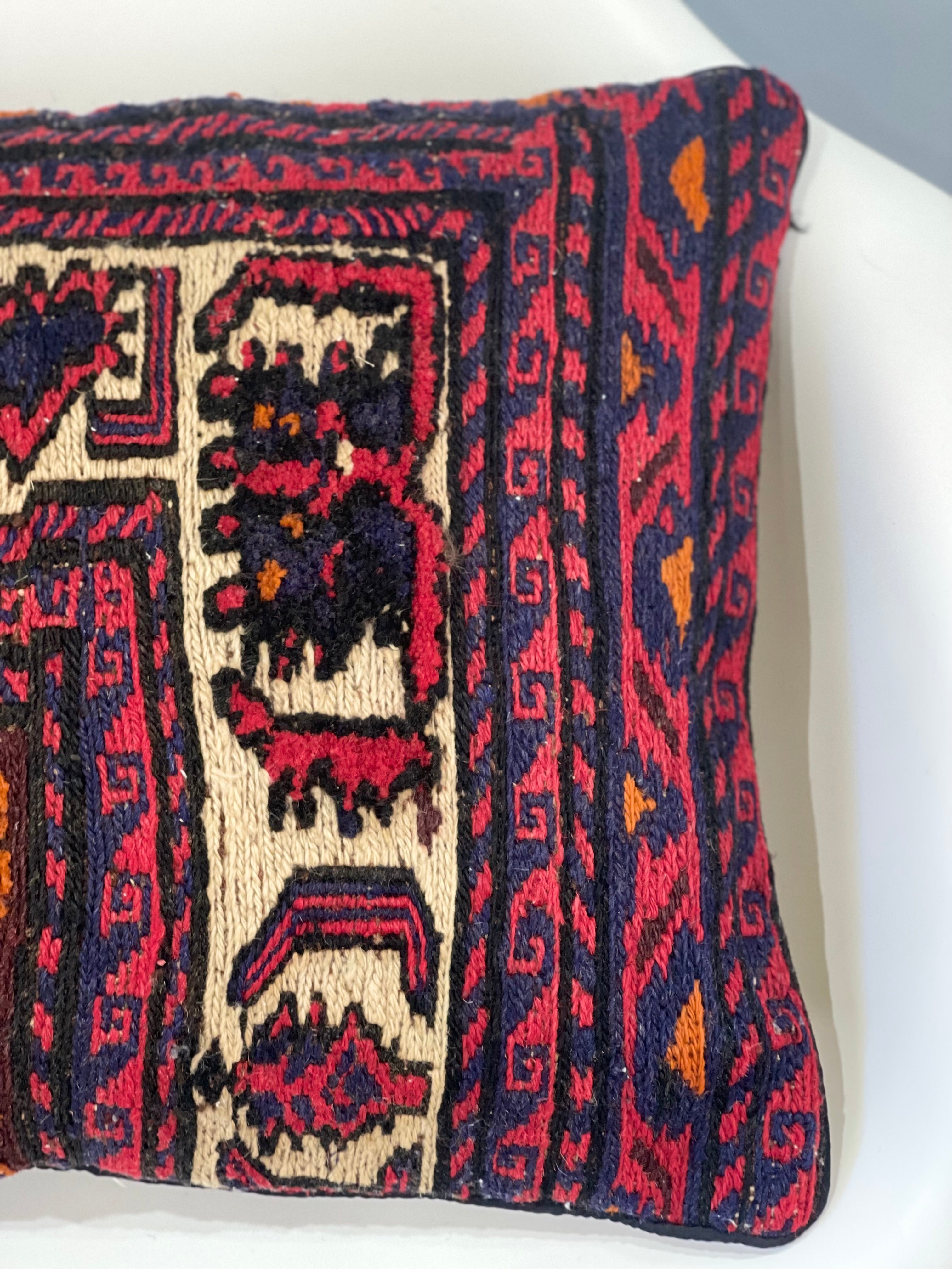 Handmade Kuchi Design Cushion Cover 45 CM X 45 CM AF#645