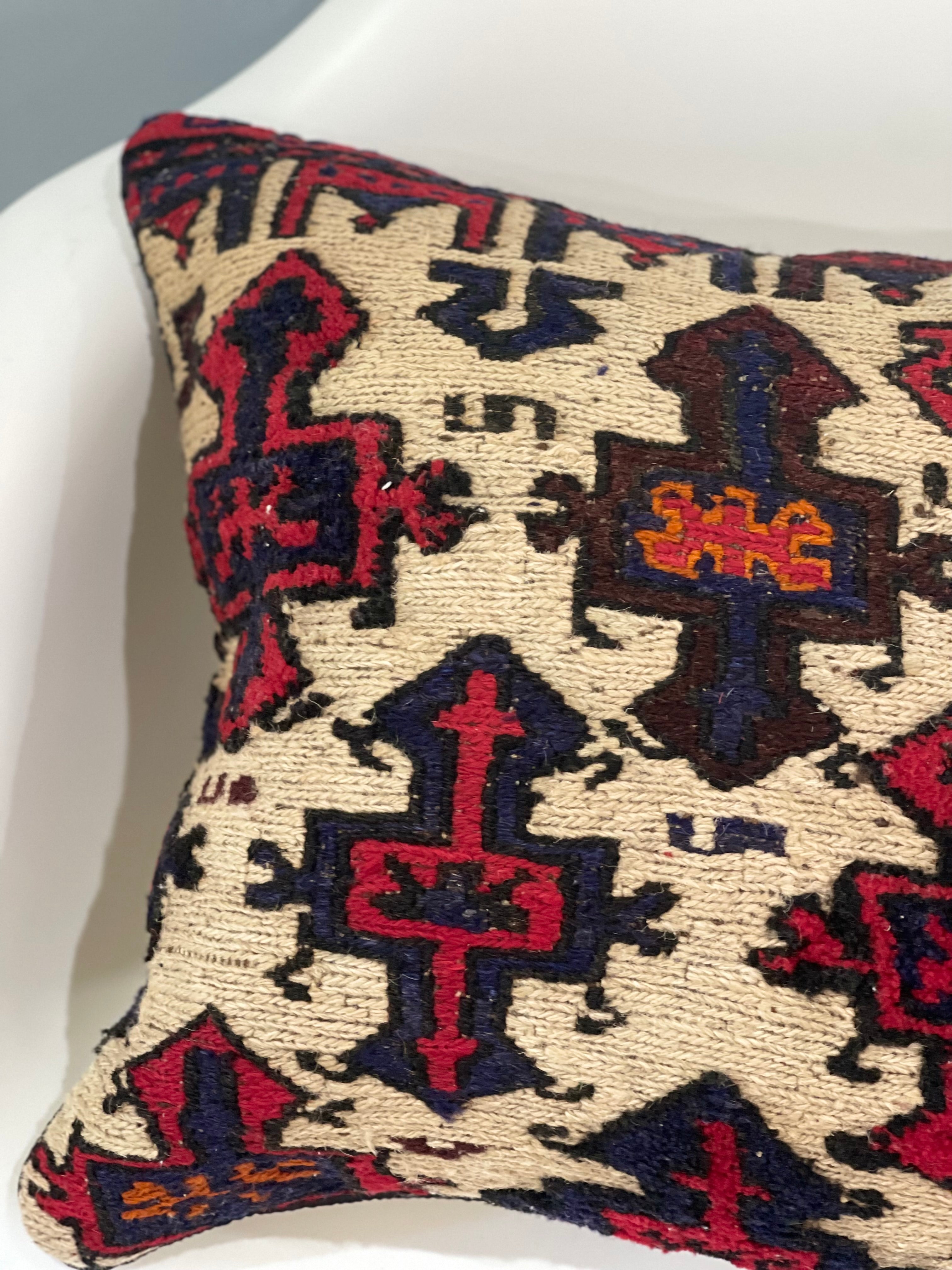 Handmade Kuchi Design Cushion Cover 50 CM X 50 CM AF#646