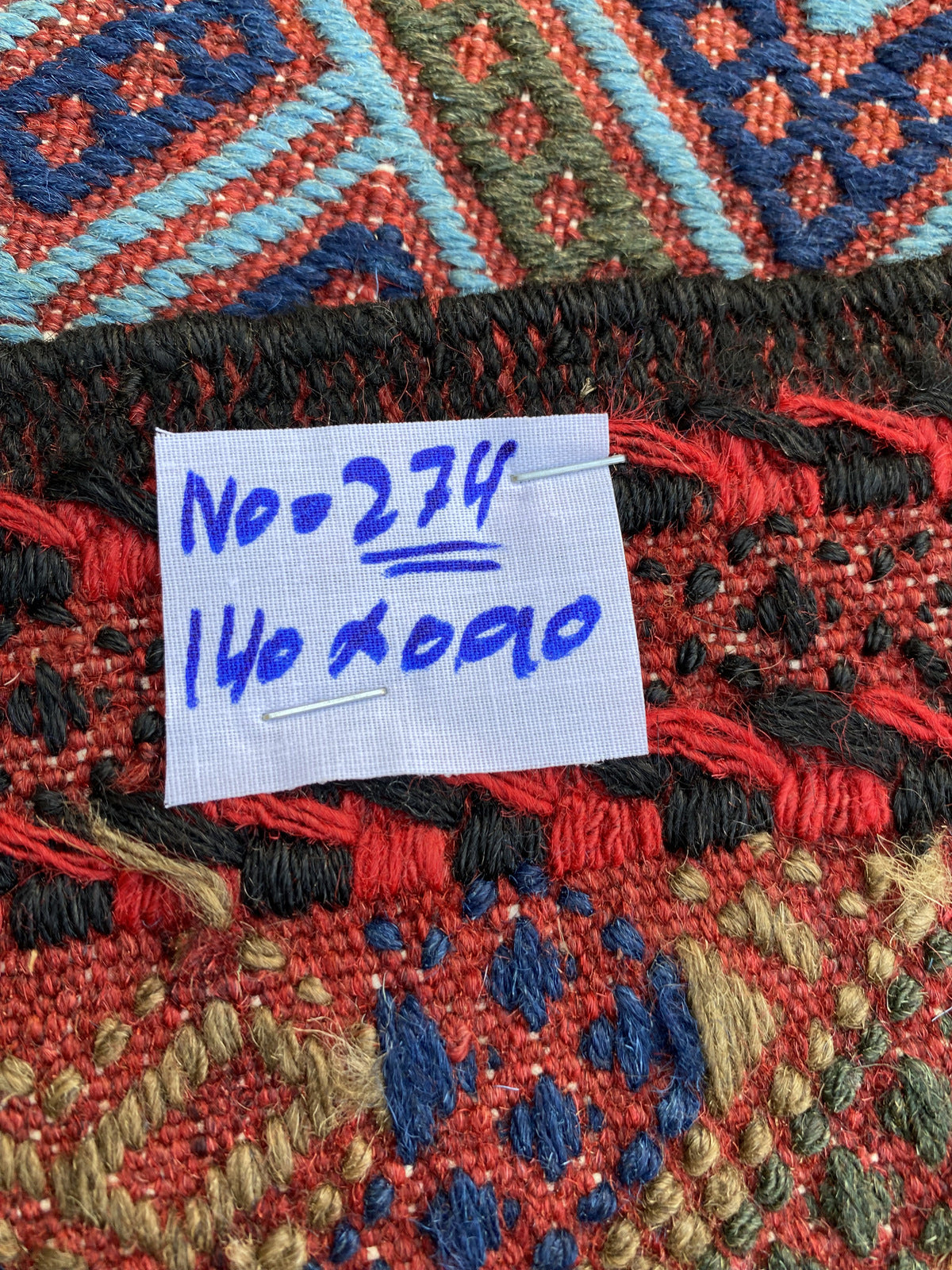 Handmade Afghan Kuchi Design Kilim Rug 140 CM x 90 CM SK#274