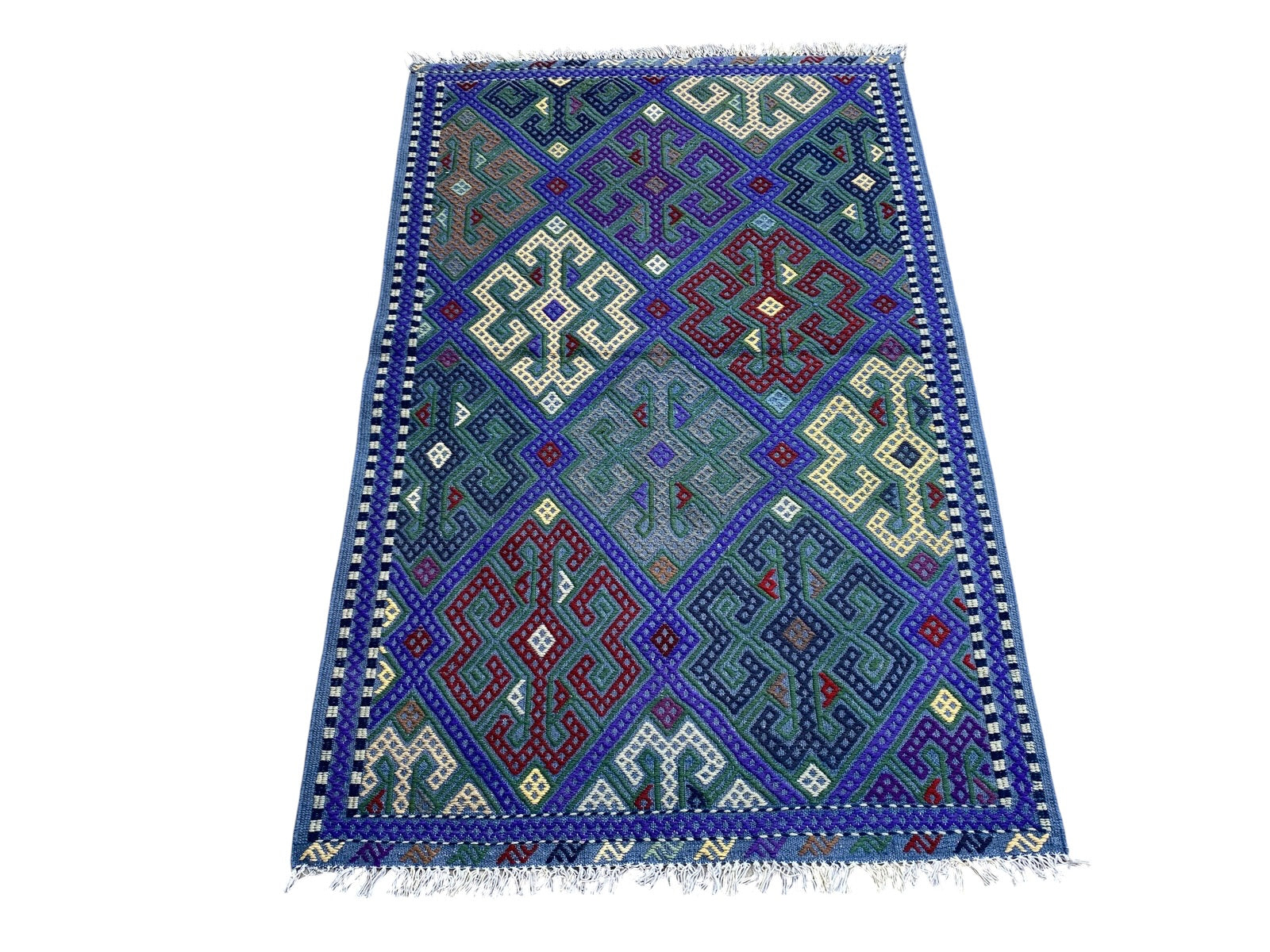 Handmade Afghan Kuchi Design Kilim Rug 153 CM x 98 CM SK#276