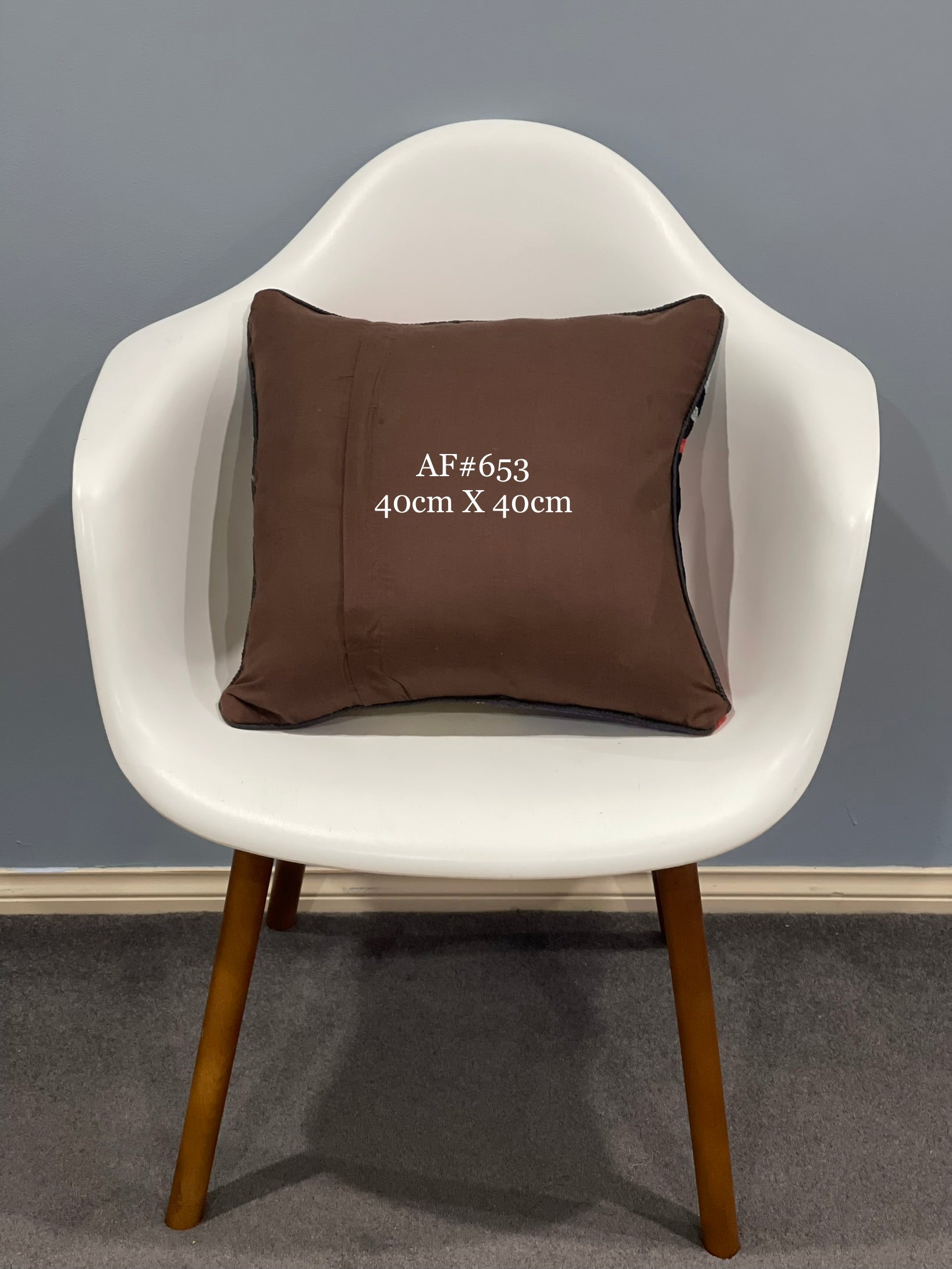 Handmade Traditional Cushion Cover 40cm x 40cm AF#653