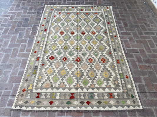 Handmade Chobi Kilim Rug |300 CM x 200 CM KAS#03