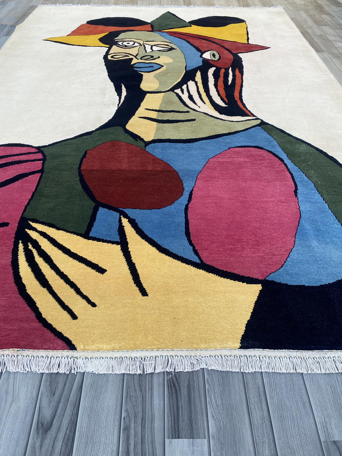 Handmade Chobi Pictorial Rug ( 285 CM x 200 CM ) SK#5080