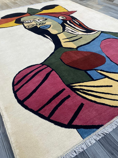 Handmade Chobi Pictorial Rug ( 285 CM x 200 CM ) SK#5080