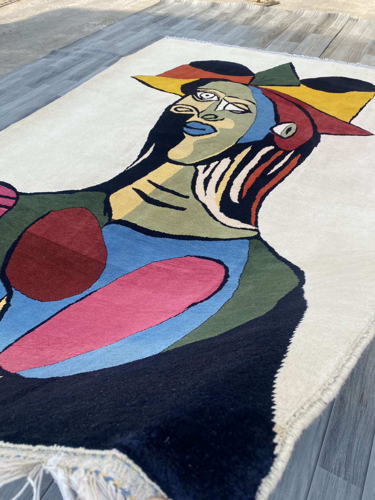 Handmade Chobi Pictorial Rug ( 285 CM x 200 CM ) SK#5080