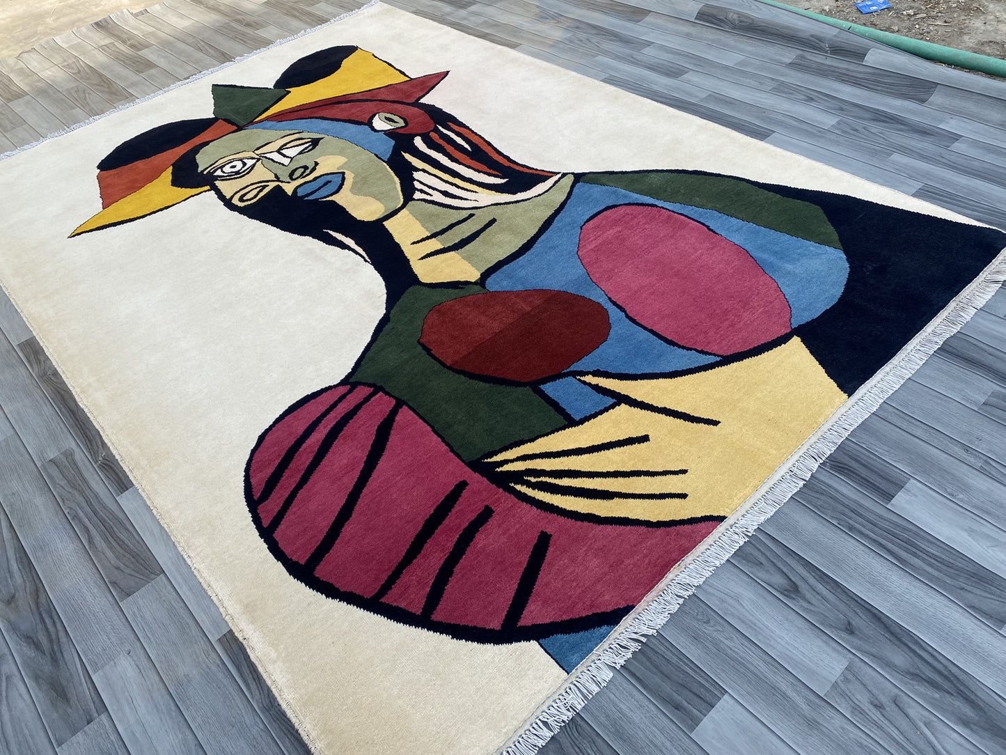 Handmade Chobi Pictorial Rug ( 285 CM x 200 CM ) SK#5080