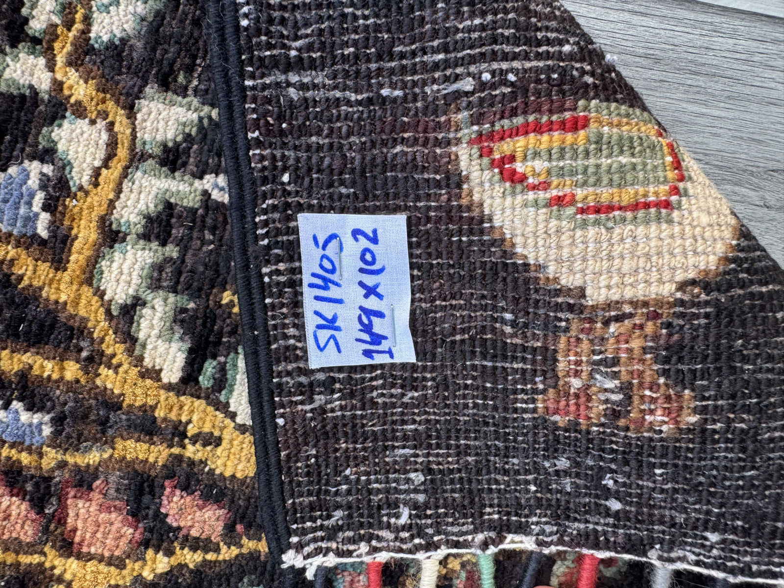 Handmade Chobi Pictorial Wool Rug 149 CM x 102 CM  SS#1405