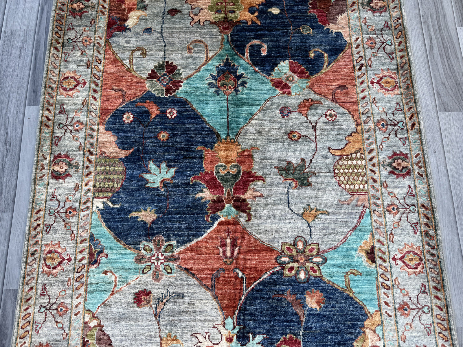 Handmade Chobi  Wool Rug 157 CM x 104 CM  SK#1403