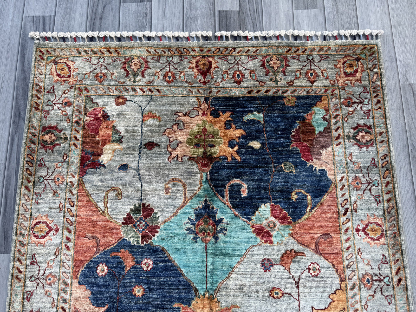 Handmade Chobi  Wool Rug 157 CM x 104 CM  SK#1403