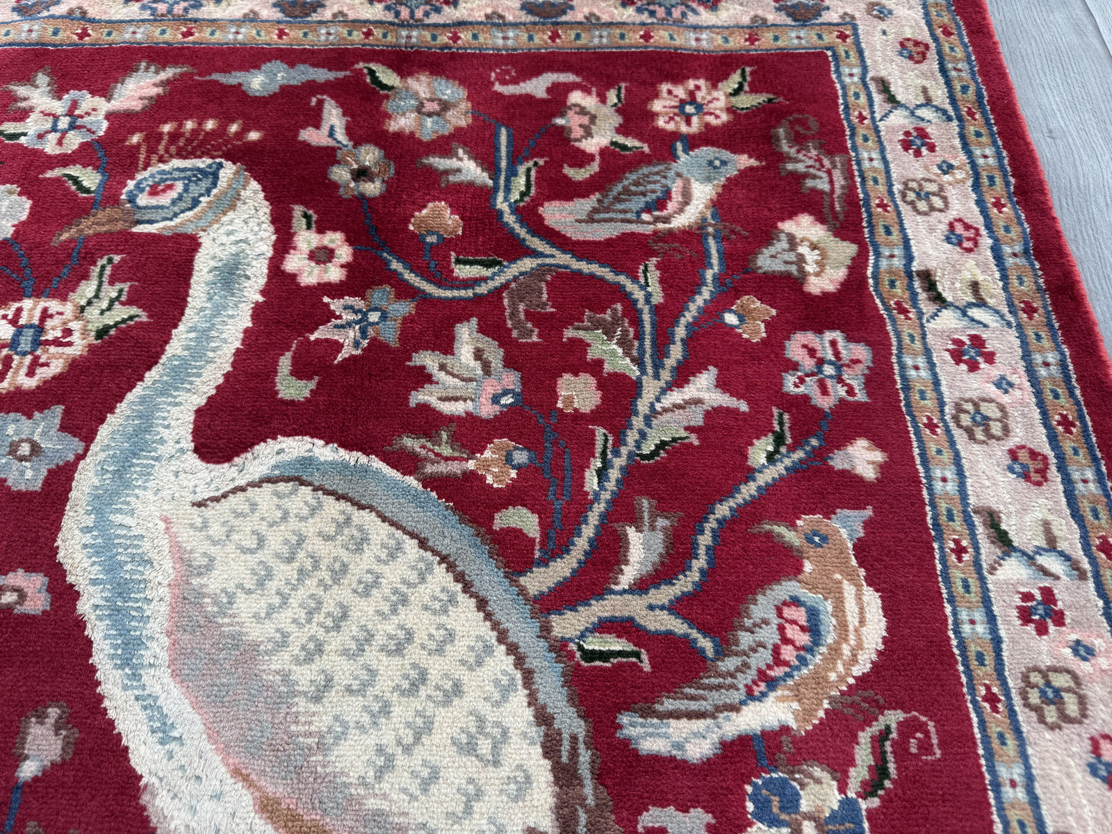 Handmade Traditional Afghan Pictorial  Rug  153 CM x 92 CM SK#1401