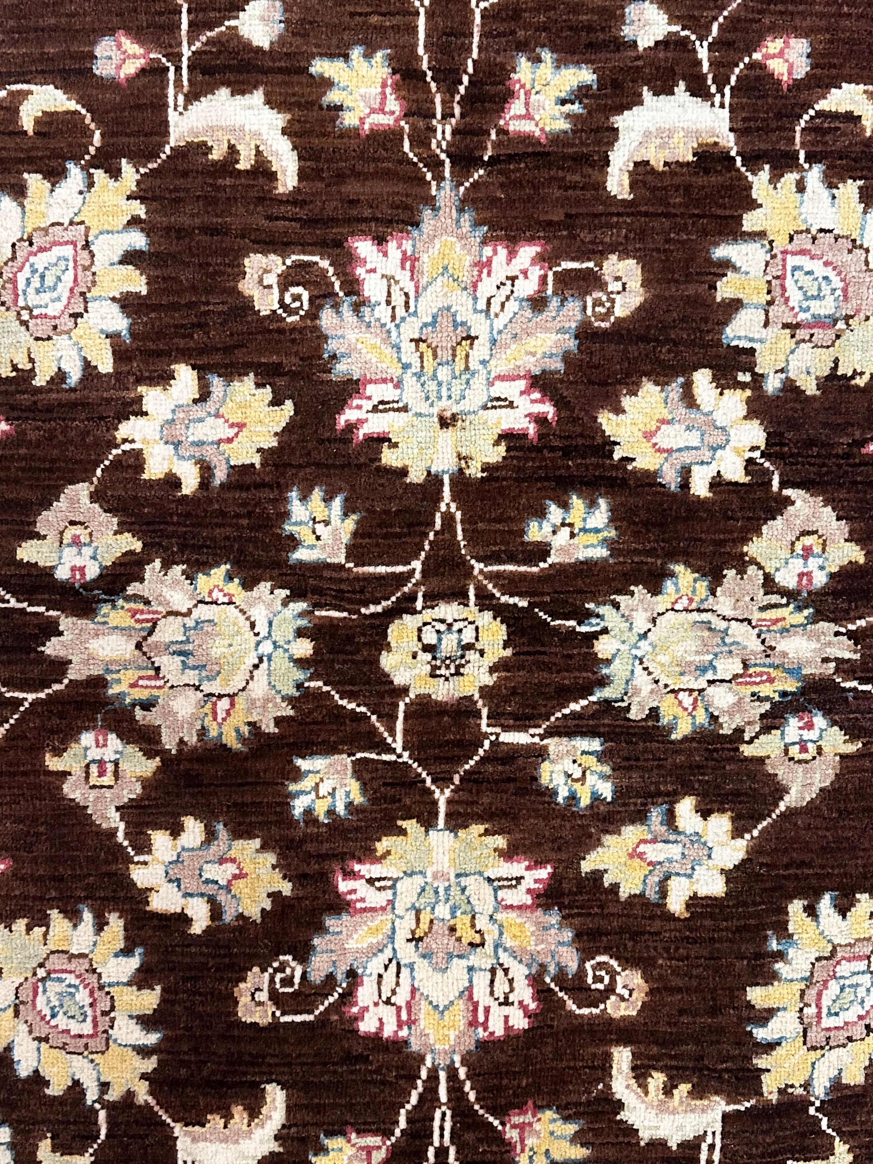 Hand-Knotted Chobi Wool Rug 195 CM  x 122 CM SK#2020