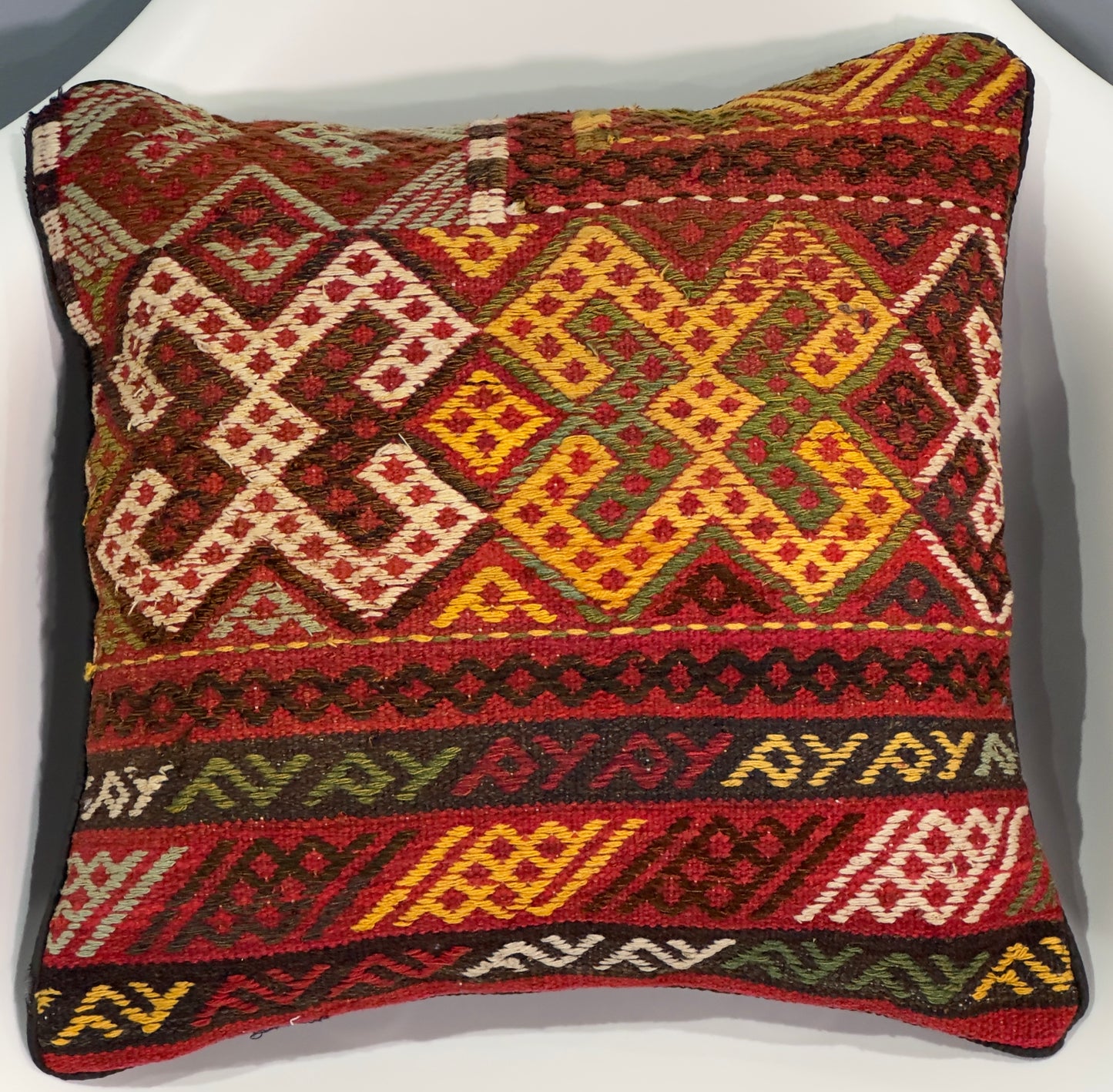 Kuchi Design Kilim Cushion Cover | 45 CM x 45 CM AF#66