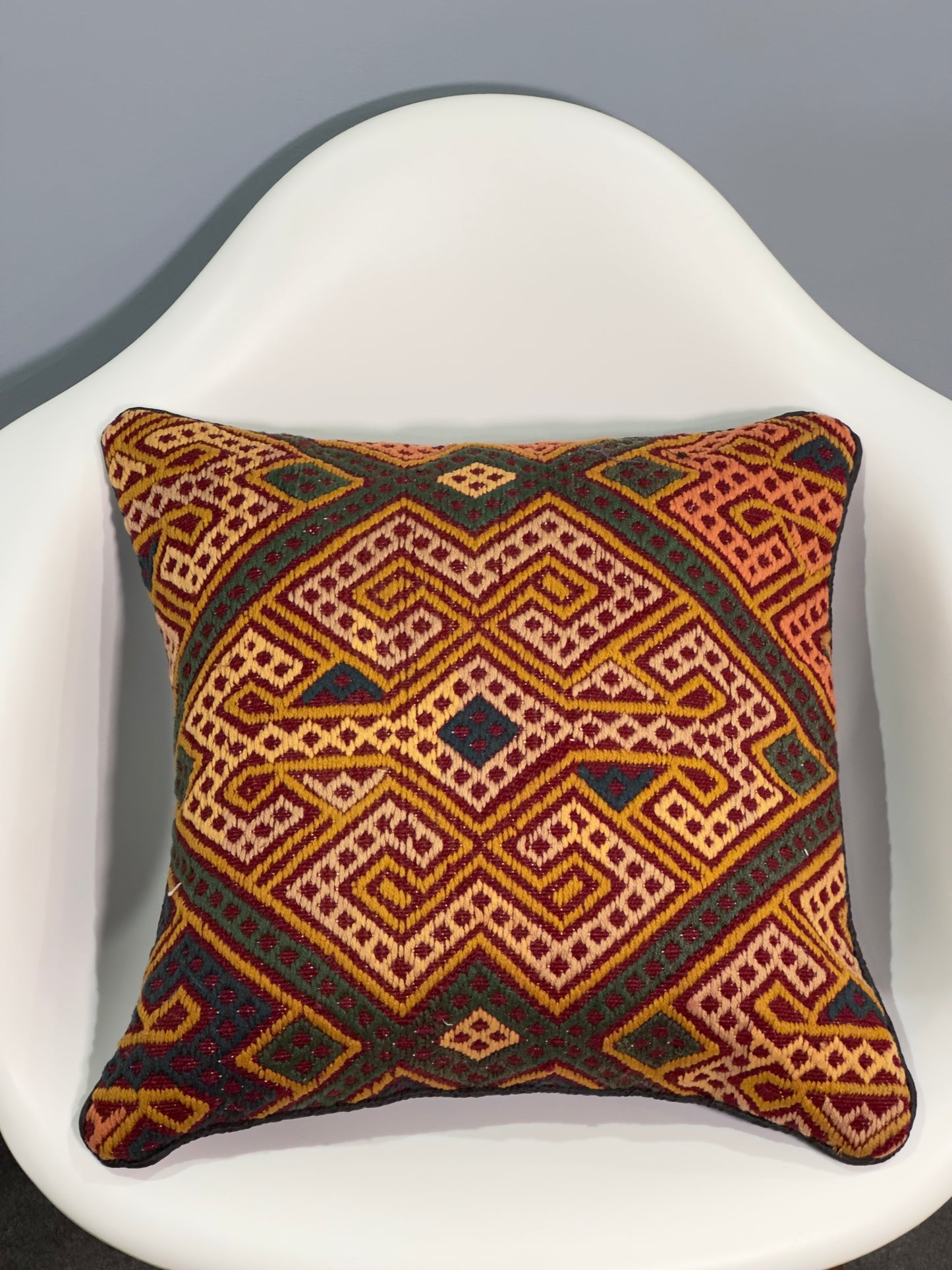 Kuchi Design Kilim Cushion Cover | 45 CM x 45 CM AF#68