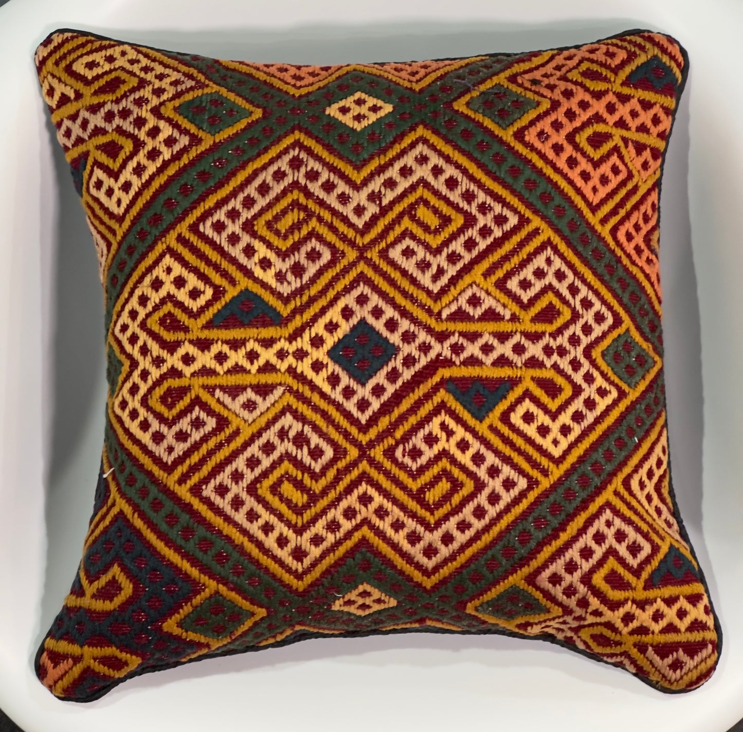 Kuchi Design Kilim Cushion Cover | 45 CM x 45 CM AF#68