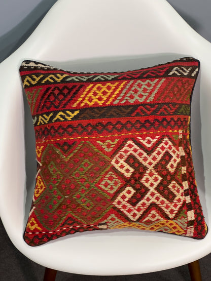 Kuchi Design Kilim Cushion Cover | 45 CM x 45 CM AF#70