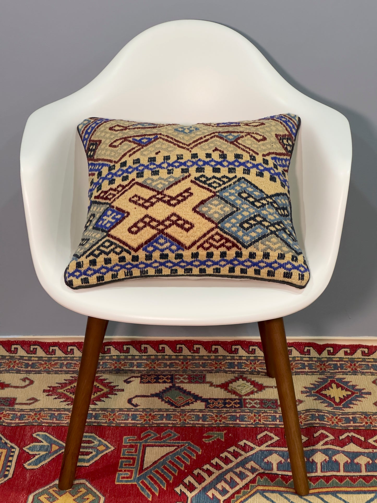 Kuchi Design Kilim Cushion Cover | 45 CM x 45 CM AF#73