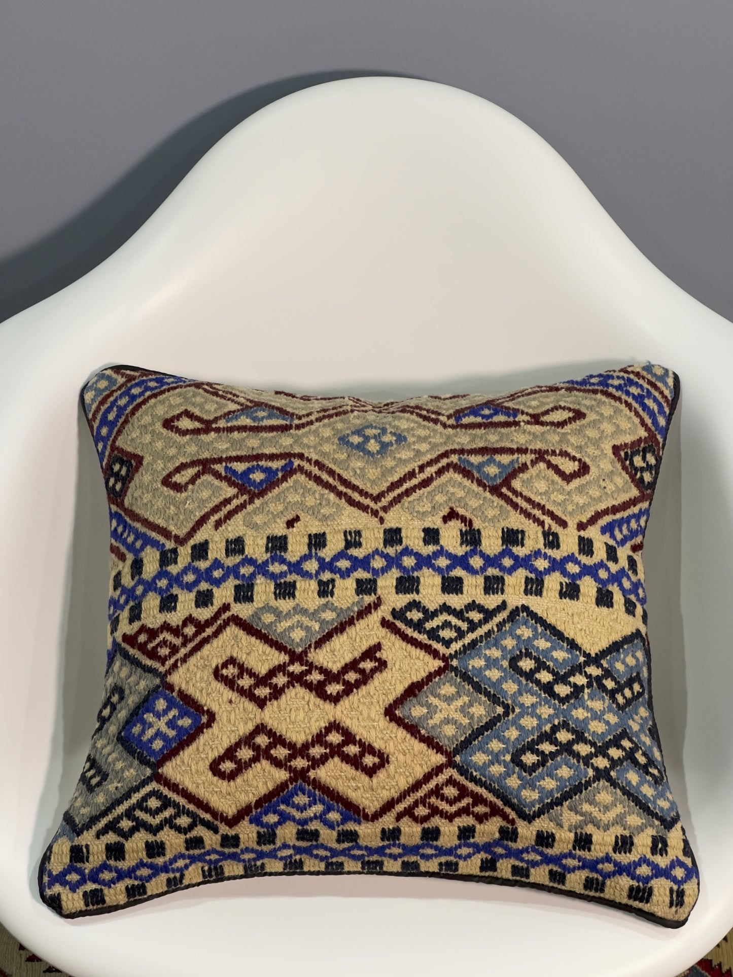 Kuchi Design Kilim Cushion Cover | 45 CM x 45 CM AF#73