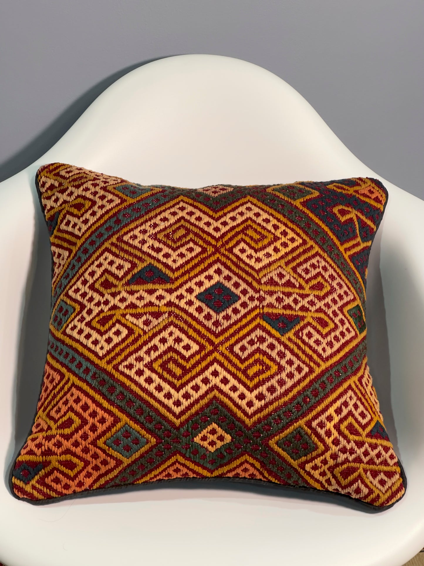 Kuchi Design Kilim Cushion Cover | 45 CM x 45 CM AF#75