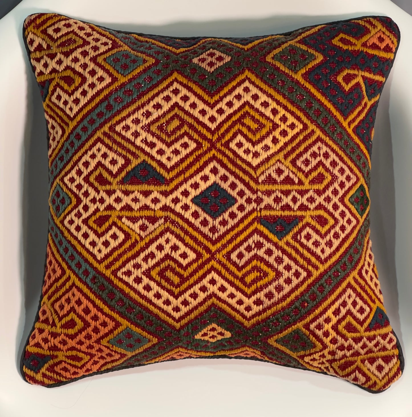 Kuchi Design Kilim Cushion Cover | 45 CM x 45 CM AF#75