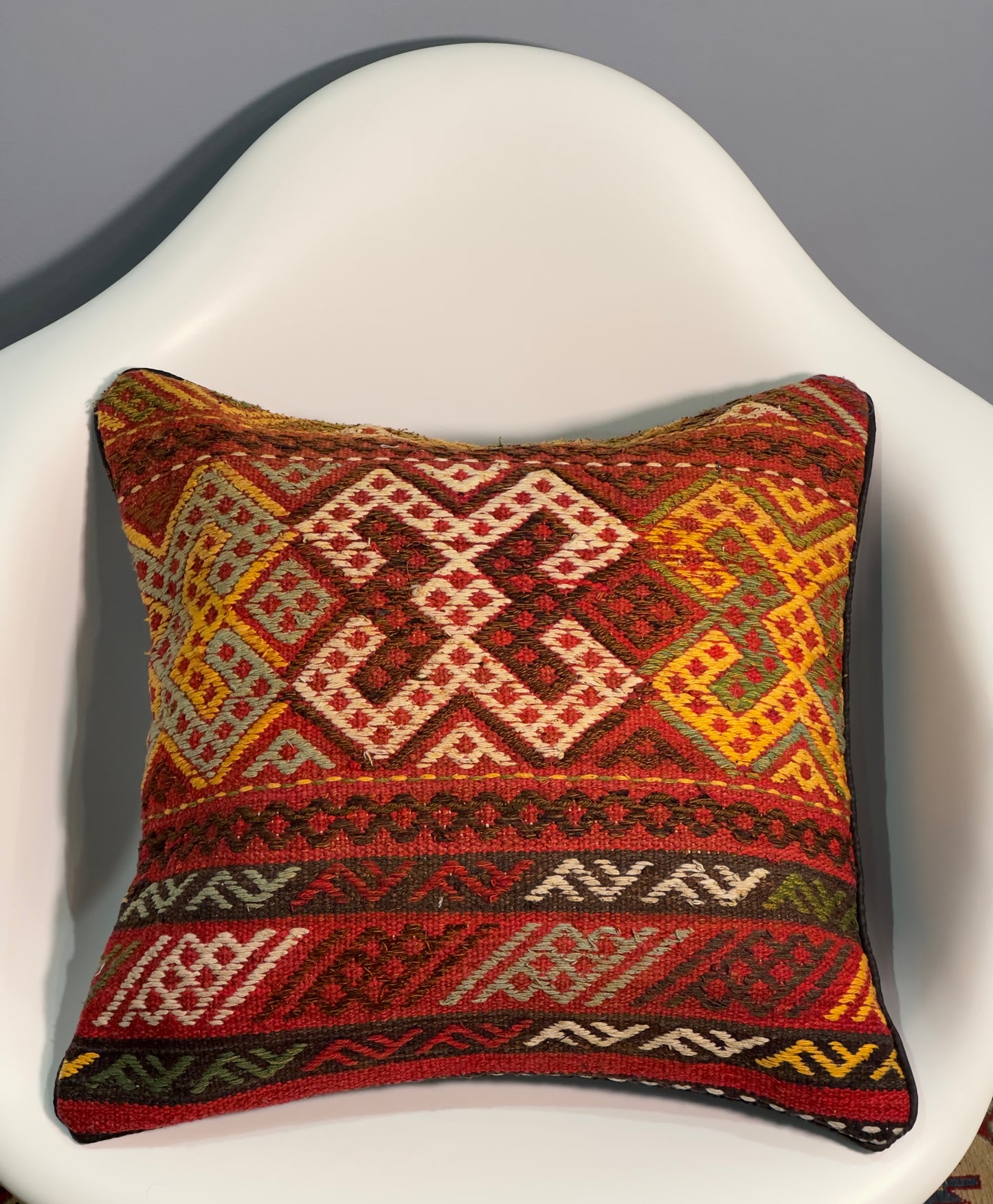 Kuchi Design Kilim Cushion Cover | 45 CM x 45 CM AF#76