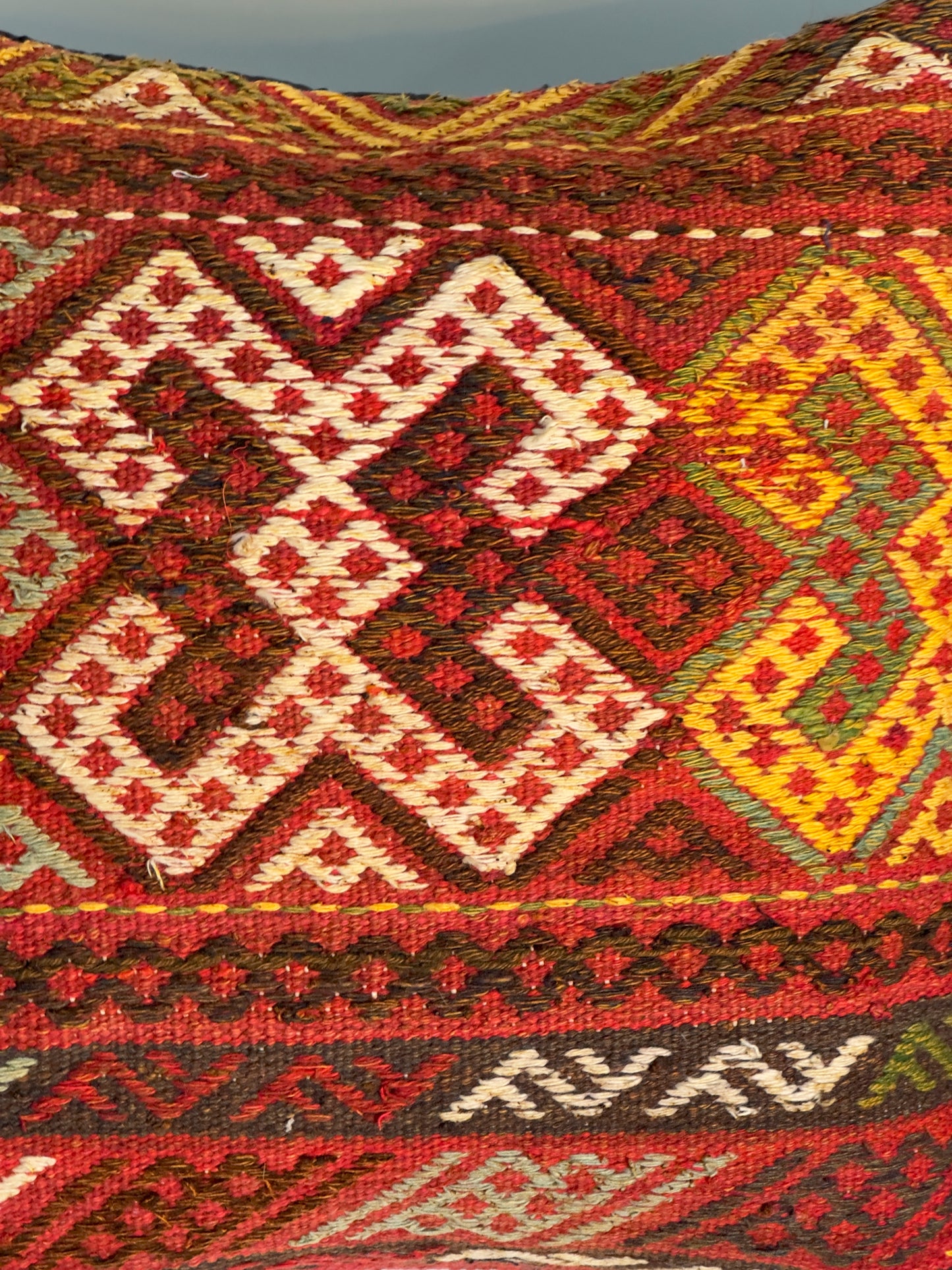 Kuchi Design Kilim Cushion Cover | 45 CM x 45 CM AF#76