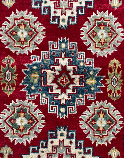 Handmade Red Kazak Rug 130 CM x 80CM KAS#5037