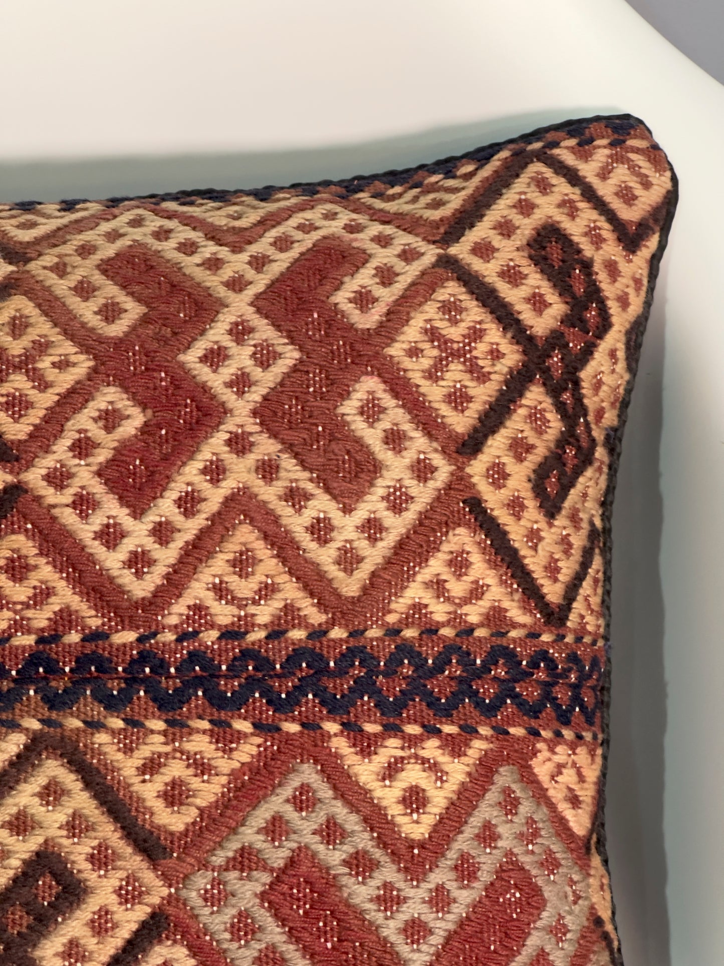 Kuchi Design Kilim Cushion Cover | 45 CM x 45 CM AF#77