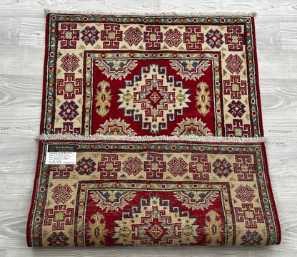 Handmade Red Kazak Rug 130 CM x 80CM KAS#5037