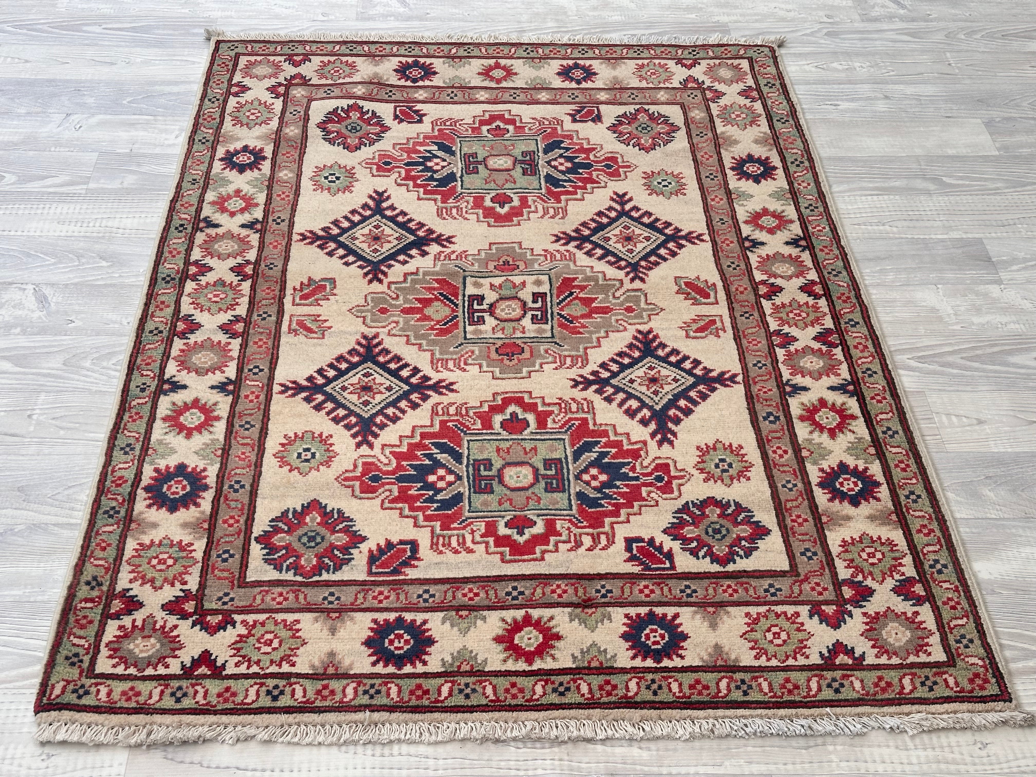 Handmade Traditional Kazak Rug 162 CM x 110 CM KSA#5039