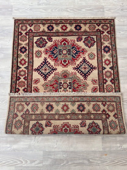 Handmade Traditional Kazak Rug ( 162 CM x 110 CM ) KSA#5039