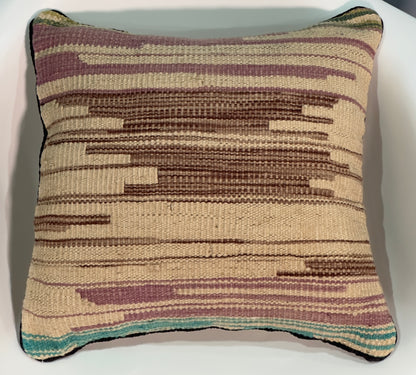 Modern Design Kilim Cushion Cover | 45 CM x 45 CM AF#78