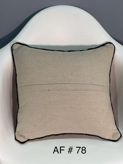 Modern Design Kilim Cushion Cover | 45 CM x 45 CM AF#78