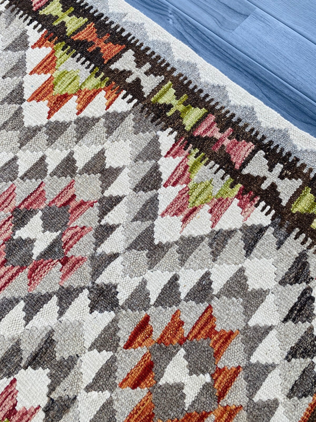 Handmade Afghan Chobi Kilim Rug 120 CM x 81 CM ( SS # 18 ).