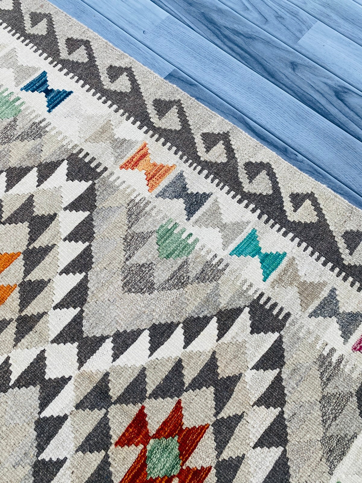 Handmade Afghan Chobi Kilim Rug 153 CM x 97 CM ( SS # 02 ).