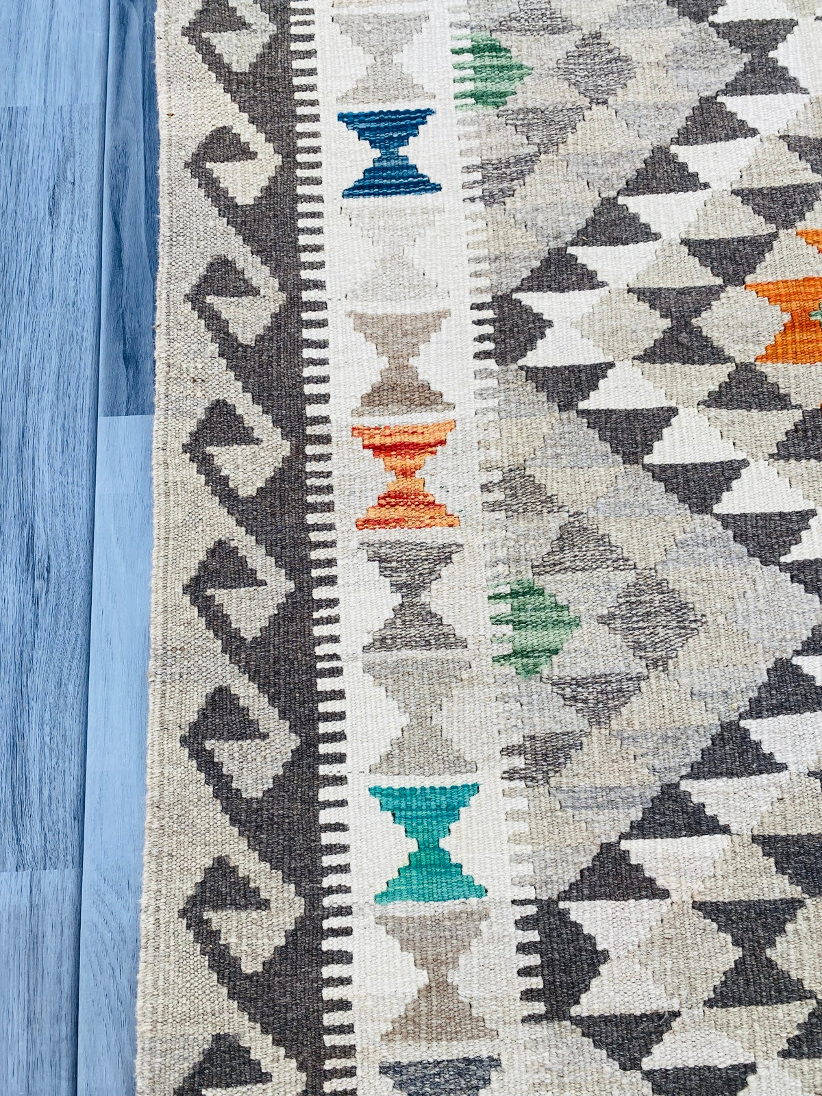 Handmade Afghan Chobi Kilim Rug 153 CM x 97 CM ( SS # 02 ).