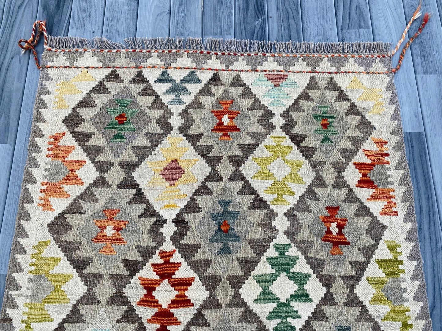 Handmade Afghan Chobi Kilim Rug 153 CM x 97 CM ( SS # 15 ).