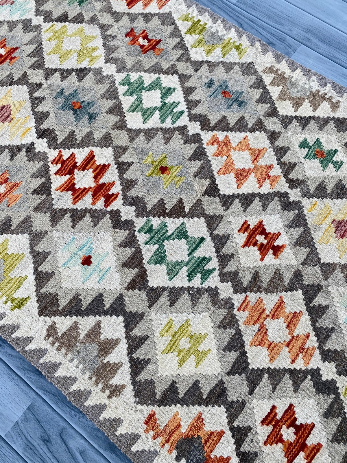 Handmade Afghan Chobi Kilim Rug 153 CM x 97 CM ( SS # 15 ).