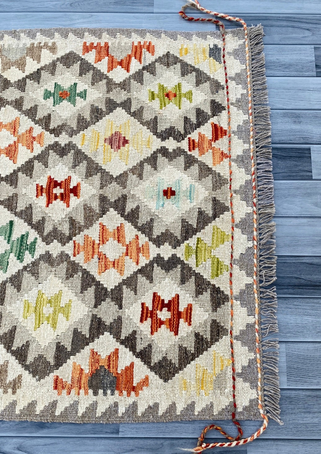 Handmade Afghan Chobi Kilim Rug 153 CM x 97 CM ( SS # 15 ).