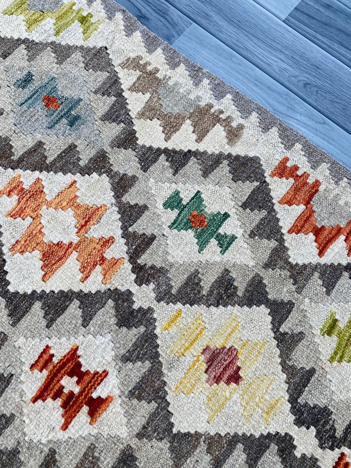Handmade Afghan Chobi Kilim Rug 153 CM x 97 CM ( SS # 15 ).