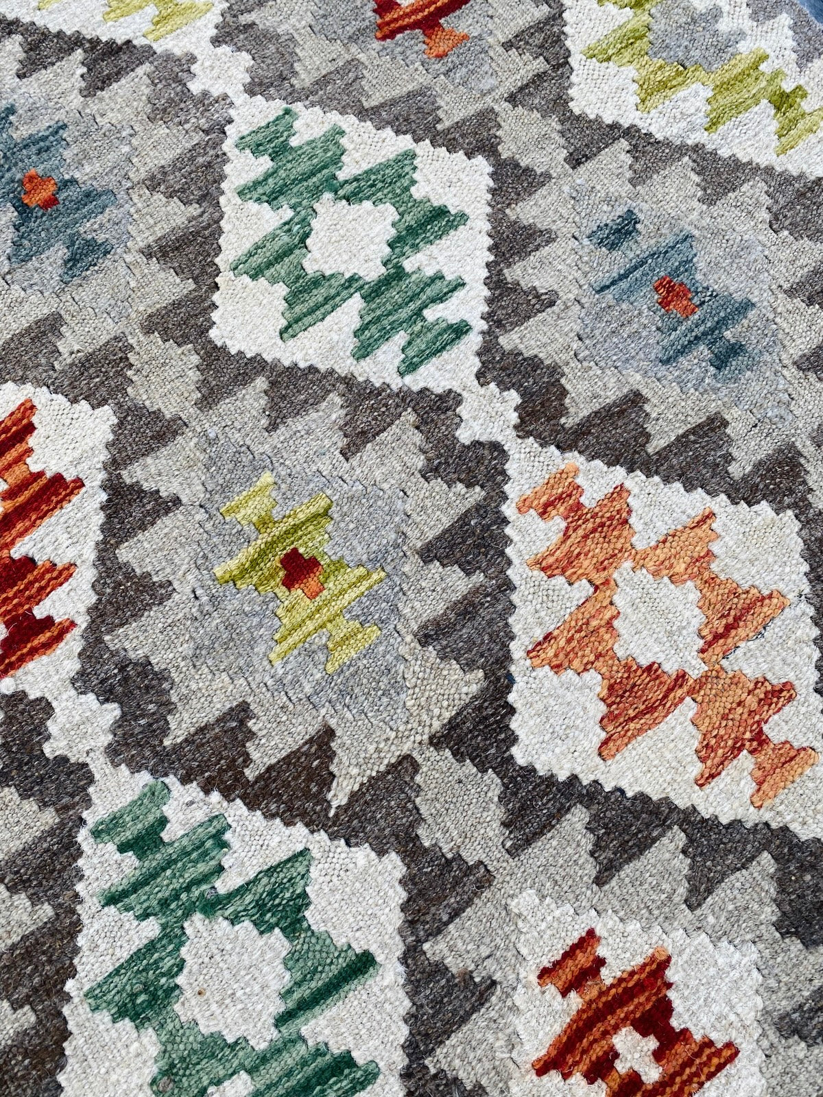 Handmade Afghan Chobi Kilim Rug 153 CM x 97 CM ( SS # 15 ).