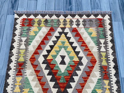 Handmade Afghan Chobi Kilim Rug 156 CM x 98 CM ( SS # 04 ).