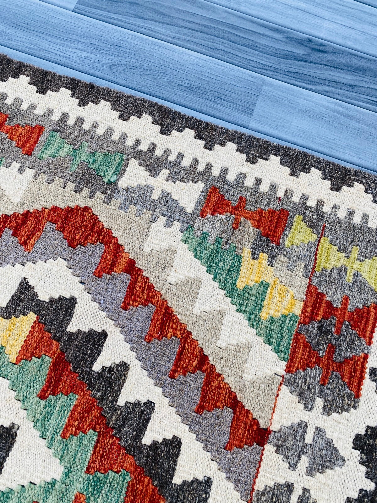 Handmade Afghan Chobi Kilim Rug 156 CM x 98 CM ( SS # 04 ).