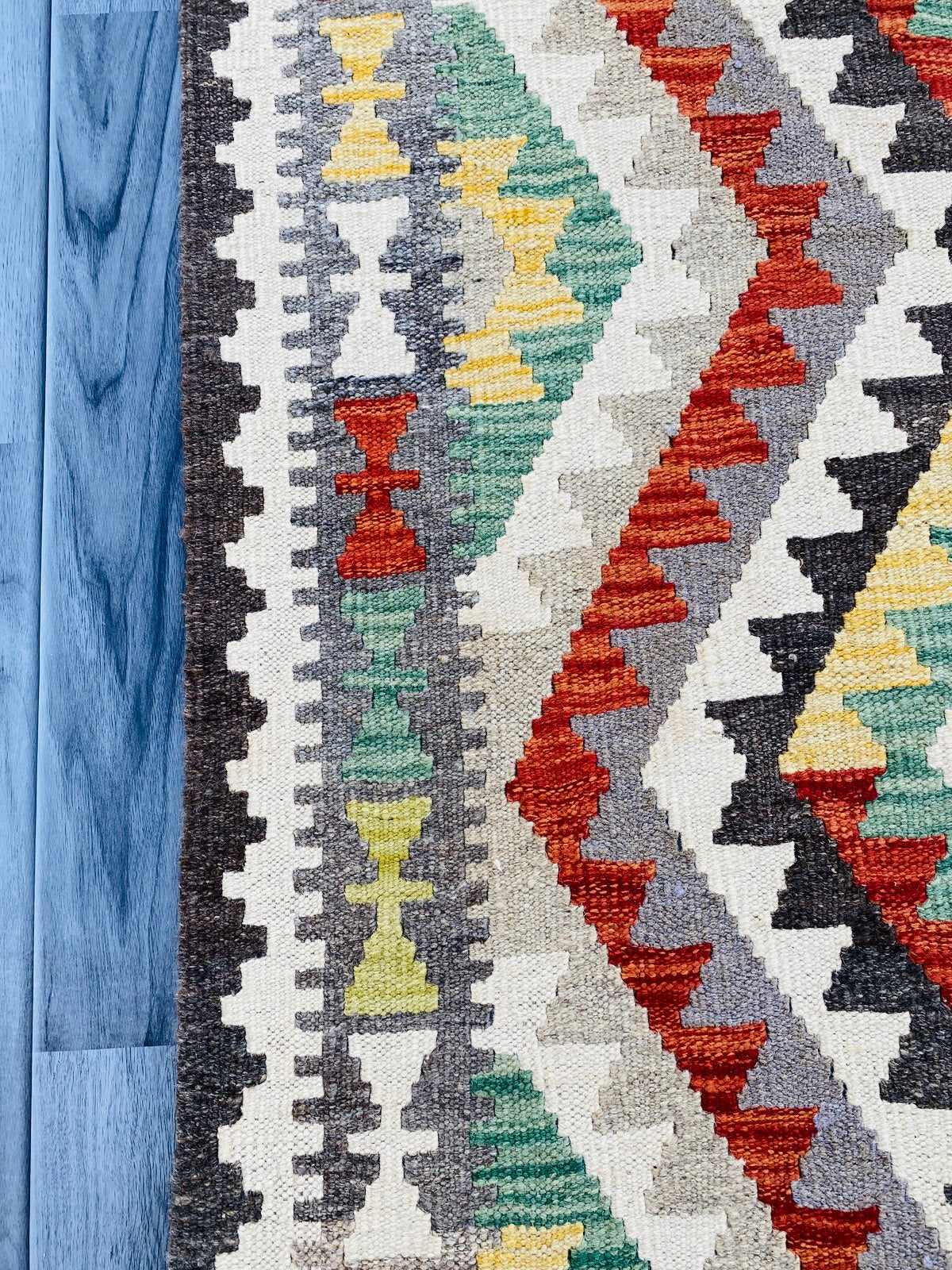Handmade Afghan Chobi Kilim Rug 156 CM x 98 CM ( SS # 04 ).