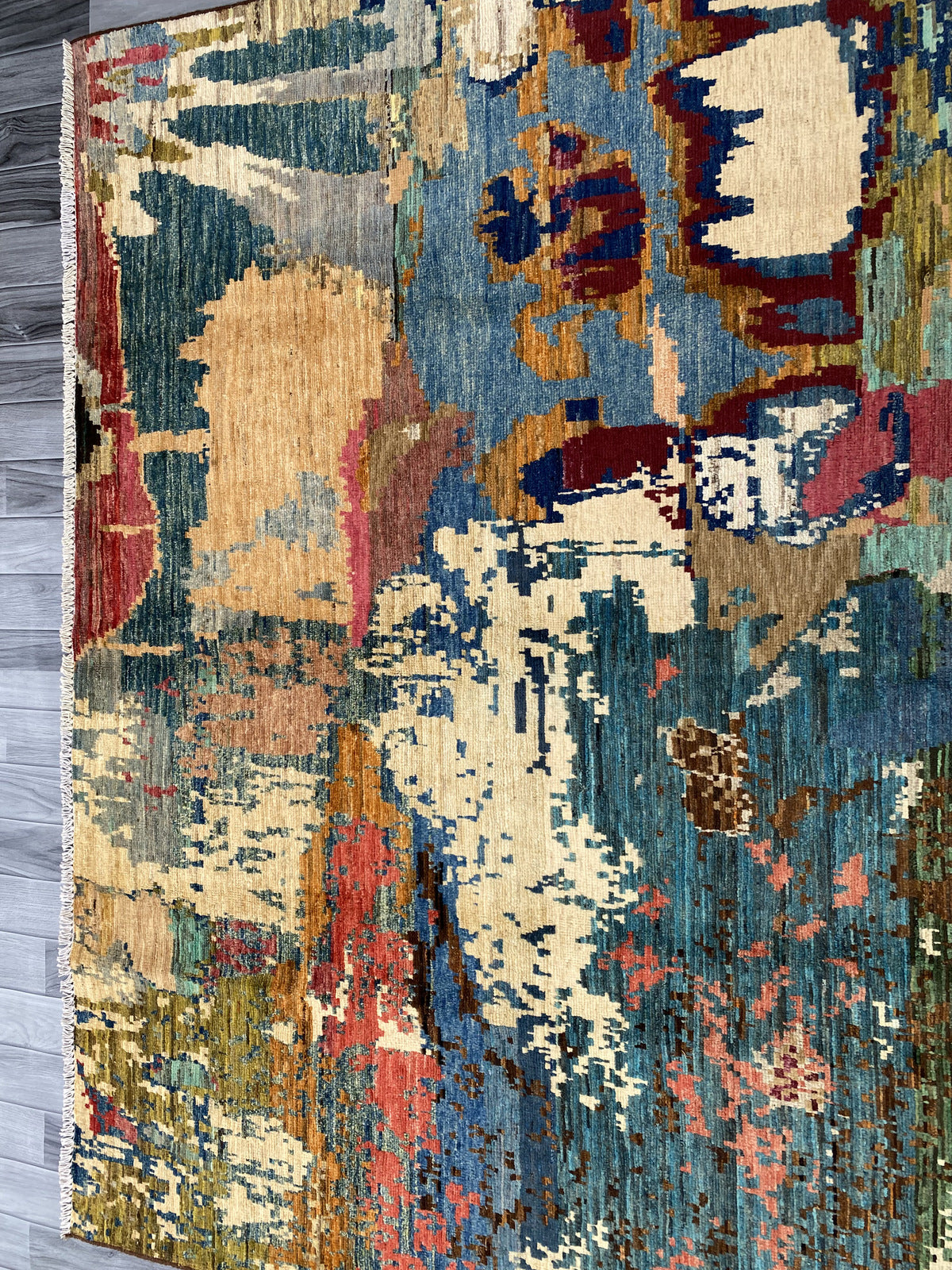 Hand Knotted Modern Wool Rug | 293 CM x 194 CM SK#300